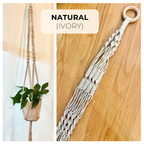 Macrame Plant Hanger | ADJUSTABLE