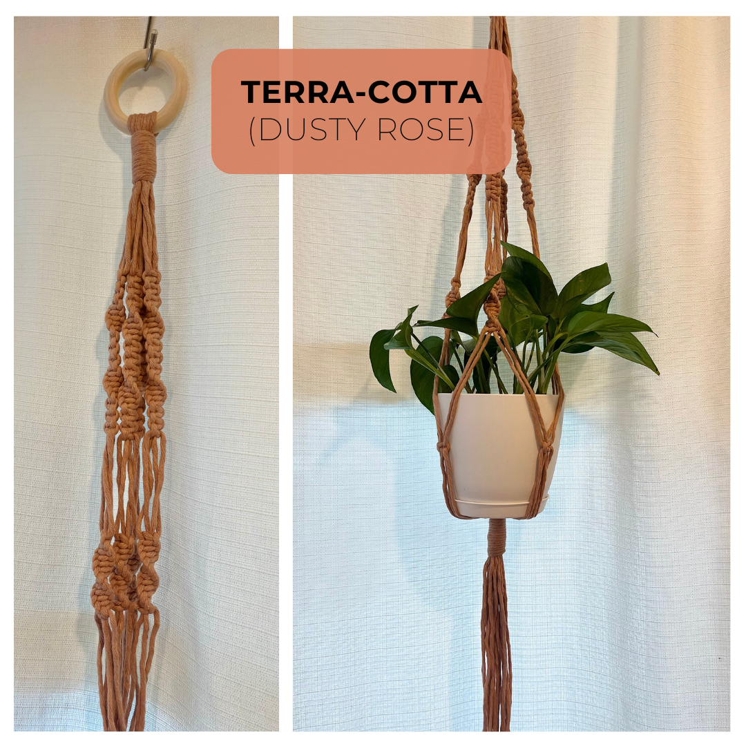 Macrame Plant Hanger | PETITE