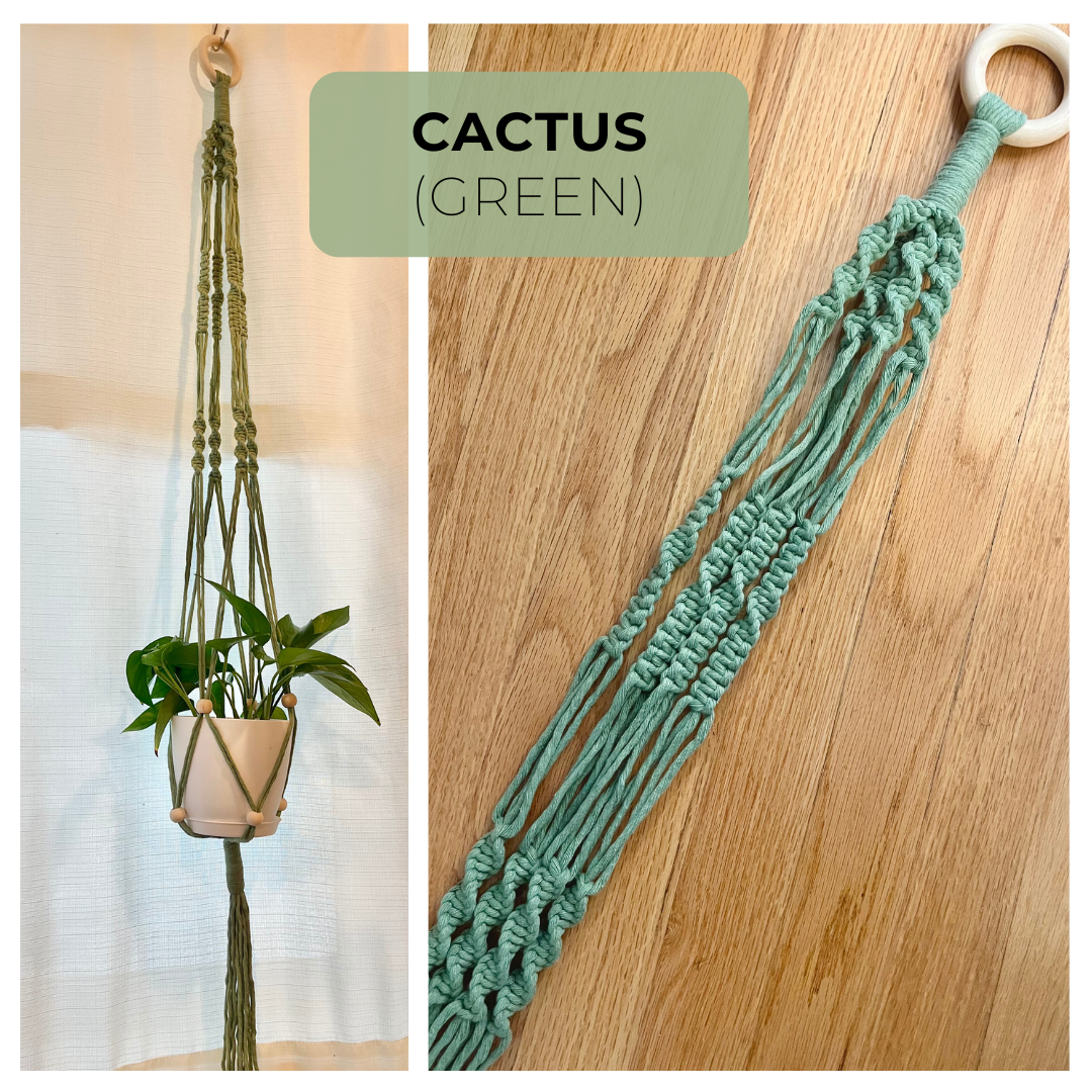 Macrame Plant Hanger | ADJUSTABLE