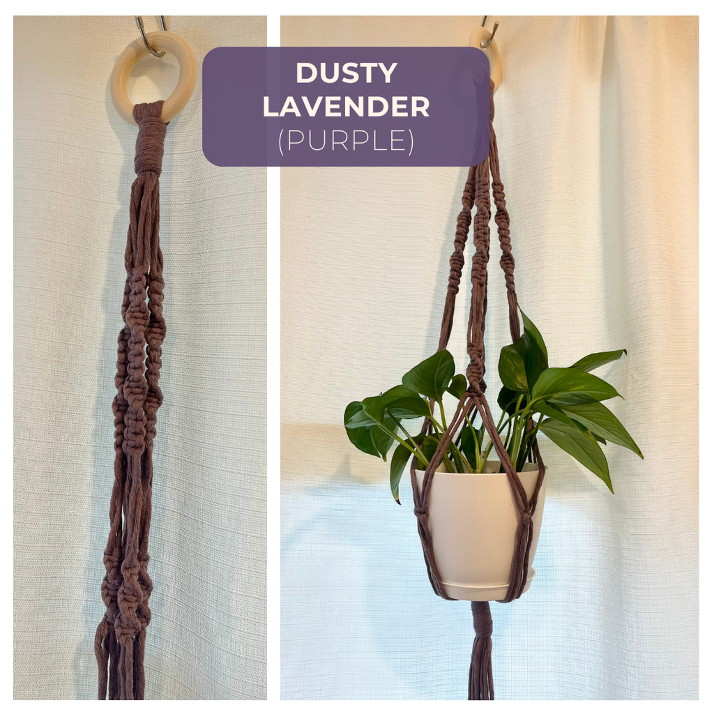 Macrame Plant Hanger | PETITE