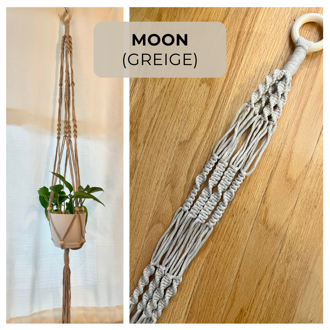 Macrame Plant Hanger | ADJUSTABLE