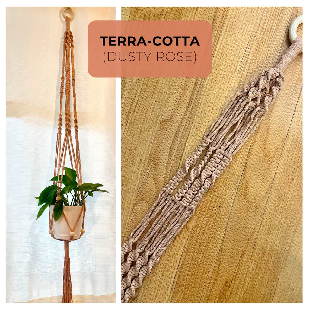 Macrame Plant Hanger | ADJUSTABLE