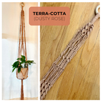 Macrame Plant Hanger | ADJUSTABLE