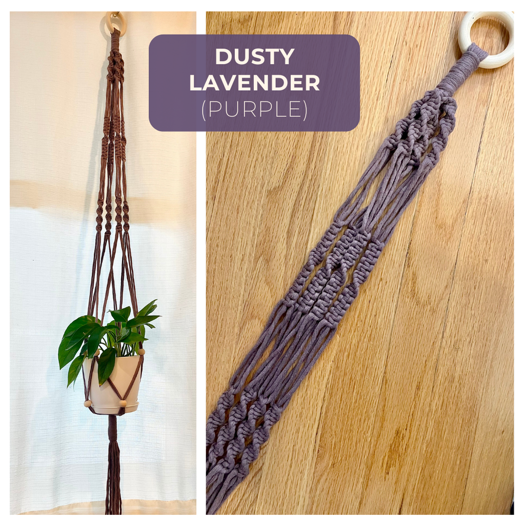 Macrame Plant Hanger | ADJUSTABLE