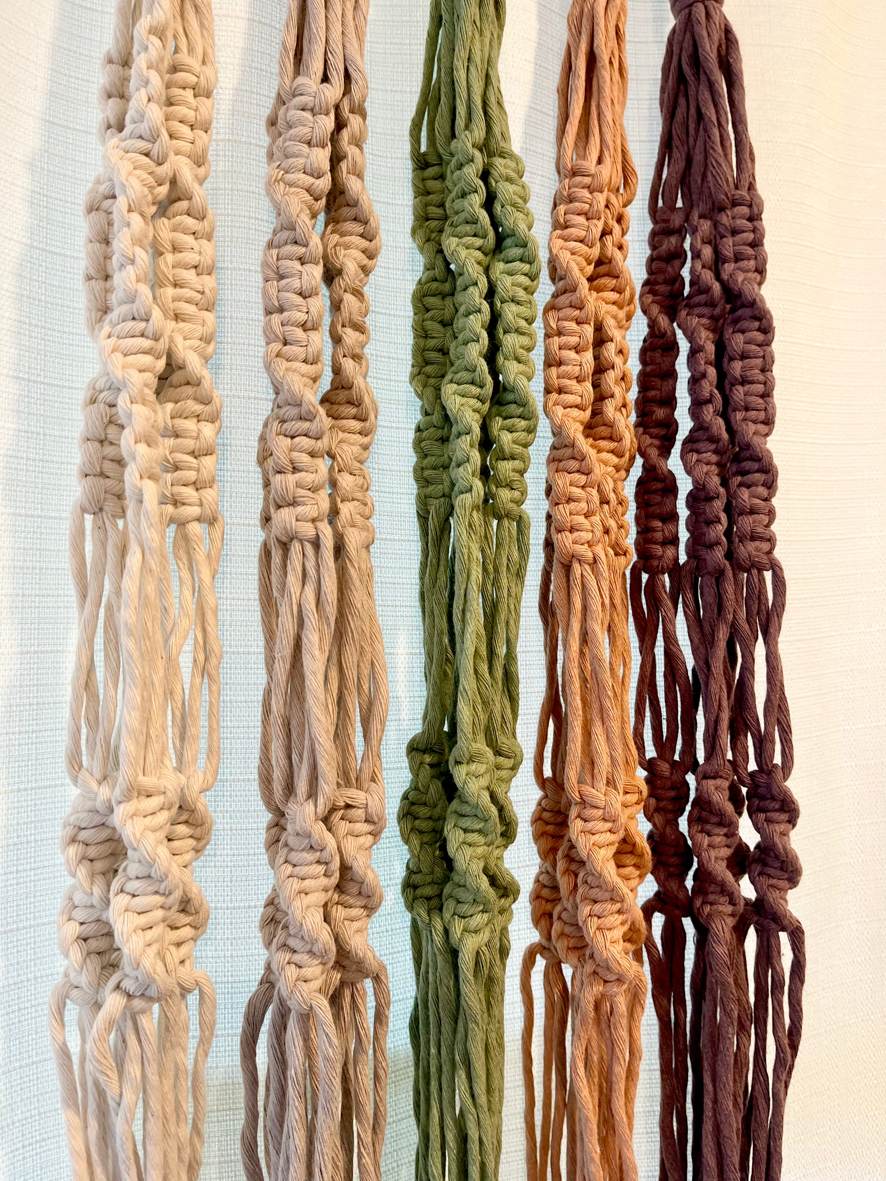 Macrame Plant Hanger | PETITE