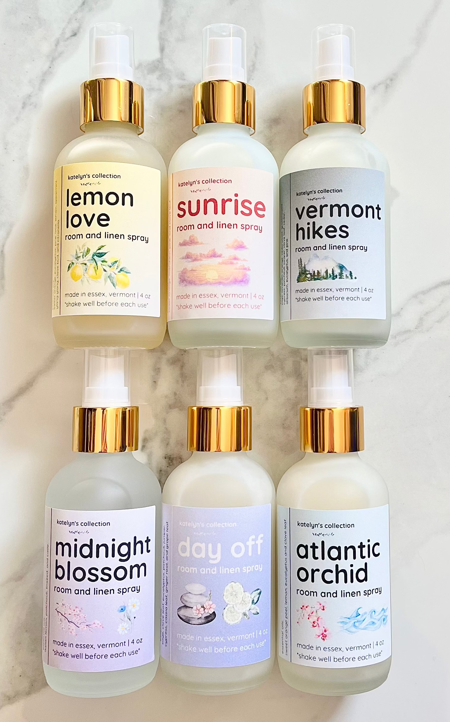 Room and Linen Sprays: SIGNATURE