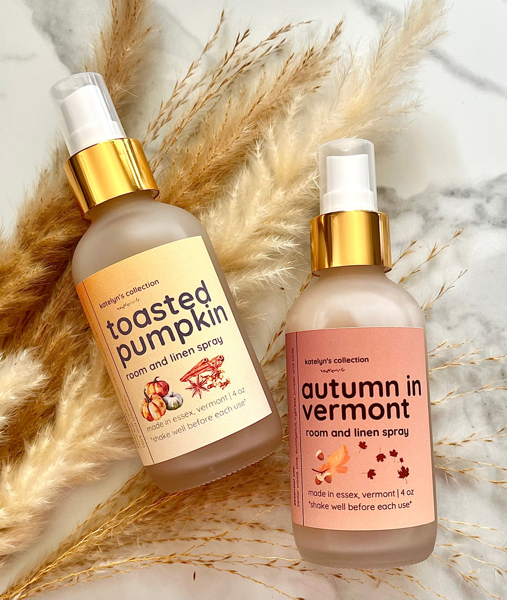 Room and Linen Sprays: AUTUMN COLLECTION