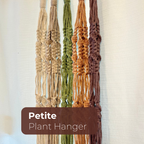 Macrame Plant Hanger | PETITE