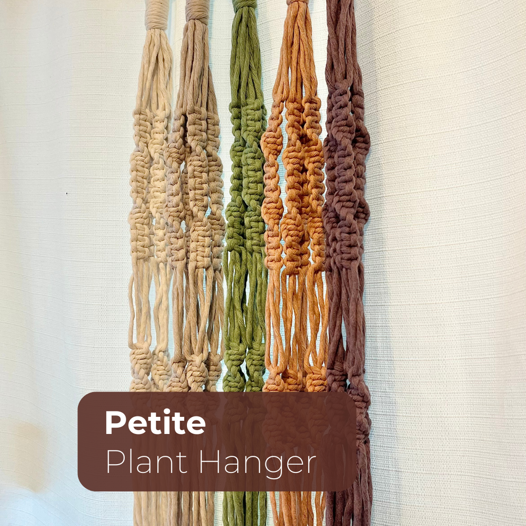 Macrame Plant Hanger | PETITE
