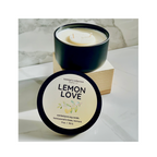Lemon Love: Pure Soy Wax Candle | Glass Jar