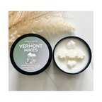 Vermont Hikes: Coconut + Soy Wax Candle | Glass Jar