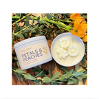 Petals & Peaches: Coconut + Soy Wax Candle | Travel Tin