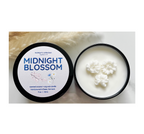 Midnight Blossom: Coconut + Soy Wax Candle | Glass Jar