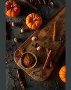 Toasted Pumpkin: Coconut + Soy Wax Candle | Travel Tin