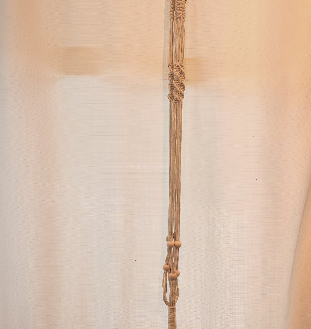 Macrame Plant Hanger | ADJUSTABLE